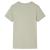 Tricou pentru copii, kaki deschis, 128 GartenMobel Dekor