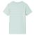 Tricou pentru copii cu dungi, verde mentă, 92 GartenMobel Dekor