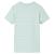 Tricou pentru copii cu dungi, verde mentă, 116 GartenMobel Dekor