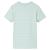 Tricou pentru copii cu dungi, verde mentă, 140 GartenMobel Dekor