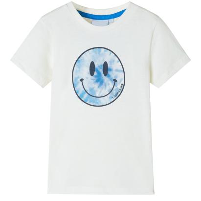 Tricou pentru copii, ecru, 128 GartenMobel Dekor