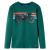 Tricou cu mâneci lungi pentru copii, verde, 116 GartenMobel Dekor