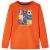 Tricou de copii cu mâneci lungi, portocaliu, 116 GartenMobel Dekor