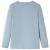 Tricou copii mâneci lungi,, albastru deschis, 116 GartenMobel Dekor
