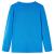 Tricou de copii cu mâneci lungi albastru cobalt 116 GartenMobel Dekor