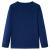Tricou de copii cu mâneci lungi, bleumarin 92 GartenMobel Dekor