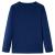 Tricou de copii cu mâneci lungi, bleumarin 116 GartenMobel Dekor