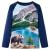 Tricou de copii cu mâneci lungi, bleumarin 128 GartenMobel Dekor