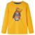 Tricou pentru copii cu mâneci lungi, ocru, 104 GartenMobel Dekor