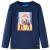 Tricou cu mâneci lungi pentru copii, bleumarin, 104 GartenMobel Dekor