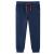 Pantaloni de trening pentru copii, bleumarin melanj, 128 GartenMobel Dekor