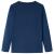 Tricou de copii cu mâneci lungi bleumarin 128 GartenMobel Dekor