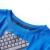 Tricou copii mâneci lungi albastru cobalt 104 GartenMobel Dekor
