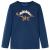 Tricou pentru copii cu mâneci lungi bleumarin 116 GartenMobel Dekor