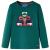 Tricou de copii cu mâneci lungi, verde, 92 GartenMobel Dekor