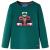 Tricou de copii cu mâneci lungi, verde, 116 GartenMobel Dekor