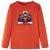 Tricou de copii mâneci lungi, portocaliu, 104 GartenMobel Dekor