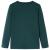 Tricou de copii cu mâneci lungi verde închis 92 GartenMobel Dekor