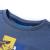 Tricou copii mâneci lungi albastru melanj 140 GartenMobel Dekor