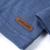 Tricou copii mâneci lungi albastru melanj 140 GartenMobel Dekor