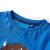 Tricou de copii cu mâneci lungi, albastru cobalt, 128 GartenMobel Dekor