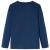 Tricou pentru copii cu mâneci lungi, bleumarin, 104 GartenMobel Dekor