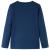 Tricou de copii cu mâneci lungi, bleumarin, 104 GartenMobel Dekor