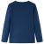 Tricou de copii cu mâneci lungi, bleumarin, 140 GartenMobel Dekor