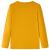 Tricou pentru copii cu mâneci lungi, ocru, 140 GartenMobel Dekor