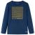 Tricou de copii cu mâneci lungi bleumarin 92 GartenMobel Dekor