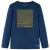Tricou de copii cu mâneci lungi bleumarin 104 GartenMobel Dekor
