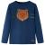 Tricou pentru copii cu mâneci lungi, bleumarin, 116 GartenMobel Dekor