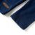 Tricou pentru copii cu mâneci lungi, bleumarin, 128 GartenMobel Dekor