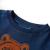 Tricou pentru copii cu mâneci lungi, bleumarin, 128 GartenMobel Dekor