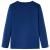 Tricou pentru copii cu mâneci lungi,, albastru jeans, 104 GartenMobel Dekor