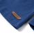Tricou pentru copii cu mâneci lungi,, albastru jeans, 116 GartenMobel Dekor