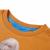 Tricou pentru copii cu mâneci lungi, ocru închis, 116 GartenMobel Dekor