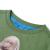 Tricou de copii cu mâneci lungi, kaki deschis, 104 GartenMobel Dekor