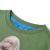 Tricou de copii cu mâneci lungi, kaki deschis, 116 GartenMobel Dekor