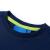 Tricou pentru copii cu mâneci lungi, bleumarin, 128 GartenMobel Dekor