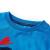 Tricou de copii cu mâneci lungi albastru cobalt 92 GartenMobel Dekor