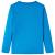 Tricou de copii cu mâneci lungi albastru cobalt 92 GartenMobel Dekor