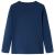 Tricou cu mâneci lungi pentru copii, bleumarin 104 GartenMobel Dekor
