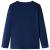 Tricou de copii cu mâneci lungi, bleumarin, 116 GartenMobel Dekor
