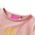 Tricou pentru copii cu mâneci lungi roz deschis 92 GartenMobel Dekor