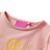 Tricou pentru copii cu mâneci lungi roz deschis 104 GartenMobel Dekor