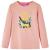 Tricou pentru copii cu mâneci lungi roz deschis 104 GartenMobel Dekor