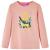 Tricou pentru copii cu mâneci lungi roz deschis 140 GartenMobel Dekor