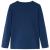 Tricou pentru copii cu mâneci lungi, bleumarin, 104 GartenMobel Dekor