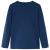 Tricou pentru copii cu mâneci lungi, bleumarin, 140 GartenMobel Dekor